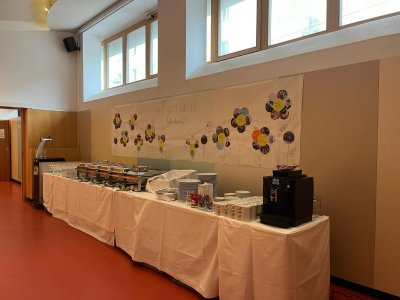 Catering für die Gäste